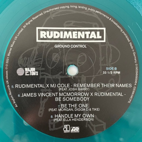 Rudimental - Ground Control (coloured) (0190296683954) виниловая пластинка - фото 4