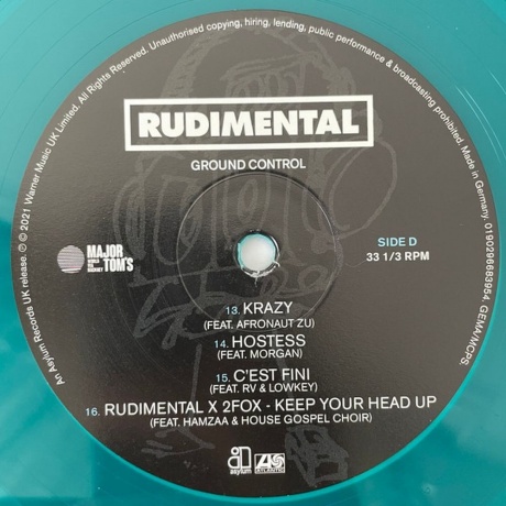 Rudimental - Ground Control (coloured) (0190296683954) виниловая пластинка - фото 6
