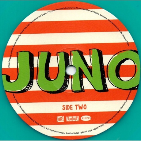 OST - Juno (Various Artists) (coloured) (0603497843909) виниловая пластинка - фото 4