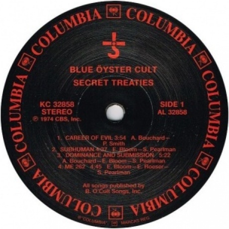 Blue Oyster Cult - Secret Treaties (Analogue) (4260019714572) виниловая пластинка - фото 3