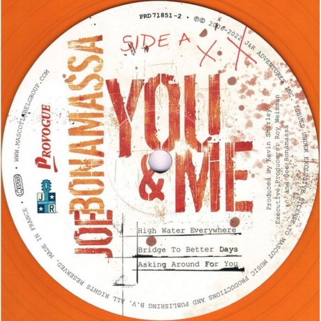 Joe Bonamassa - You &amp; Me (Orange) (0810020507102) виниловая пластинка - фото 4