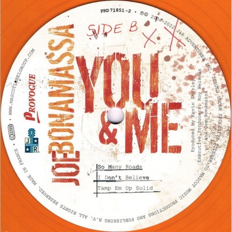 Joe Bonamassa - You &amp; Me (Orange) (0810020507102) виниловая пластинка - фото 5