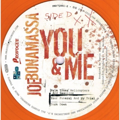 Joe Bonamassa - You &amp; Me (Orange) (0810020507102) виниловая пластинка - фото 7