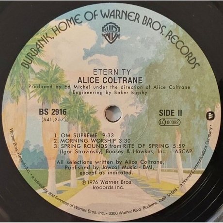 Alice Coltrane - Eternity (Analogue) (4260019716156) виниловая пластинка - фото 4
