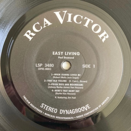 Paul Desmond - Easy Living (Analogue) (4260019715661) виниловая пластинка - фото 2