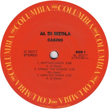 Al Di Meola - Casino (Analogue) (4260019715654) виниловая пластинка - фото 2