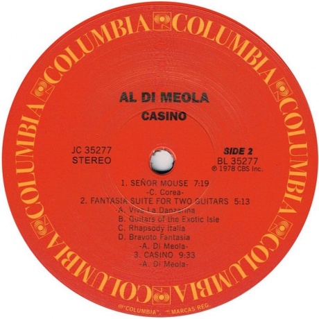 Al Di Meola - Casino (Analogue) (4260019715654) виниловая пластинка - фото 3