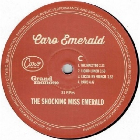 Caro Emerald - The Shocking Miss Emerald (8718546200090) виниловая пластинка - фото 12