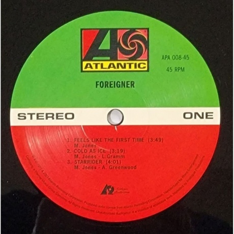 Foreigner - Foreigner (Analogue) (0753088750878) виниловая пластинка - фото 3