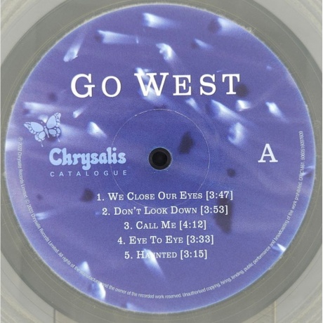 Go West - Go West (coloured) (5060516097609) виниловая пластинка - фото 3