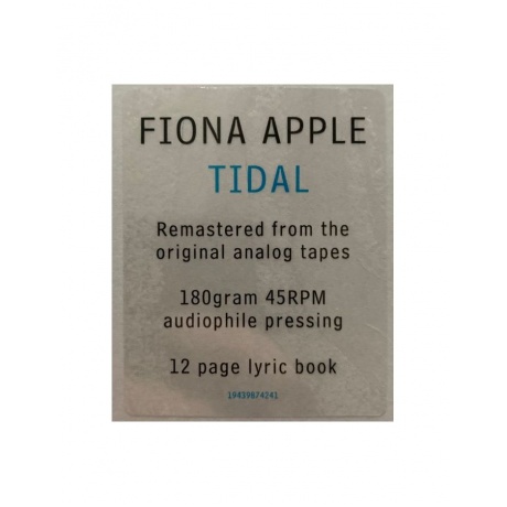 0194398742410, Виниловая пластинкаApple, Fiona, Tidal - фото 15
