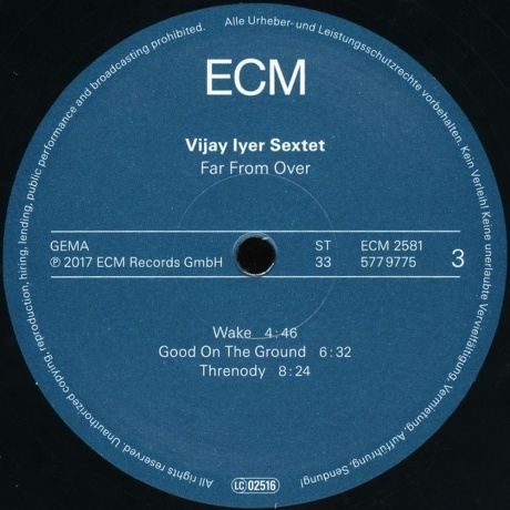 Vijay Iyer - Far From Over (0602557797732) виниловая пластинка - фото 4