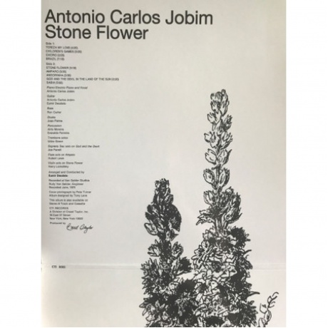 Antonio Carlos Jobim - Stone Flower (Analogue) (4260019714800) виниловая пластинка - фото 2