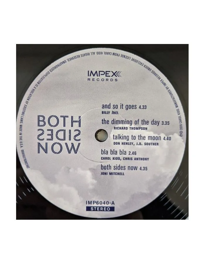 0856276002367, Виниловая пластинкаKidd, Carol, Both Sides Now (Analogue) - фото 5
