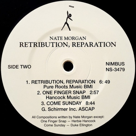 Nate Morgan - Retribution, Reparation (Analogue) (5060149623398) виниловая пластинка - фото 4