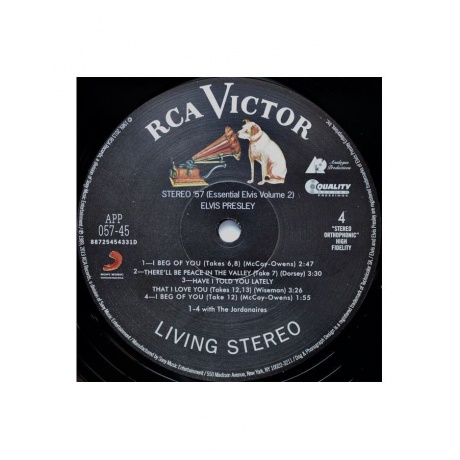 0753088005770, Виниловая пластинкаPresley, Elvis, Stereo '57 (Analogue) - фото 7