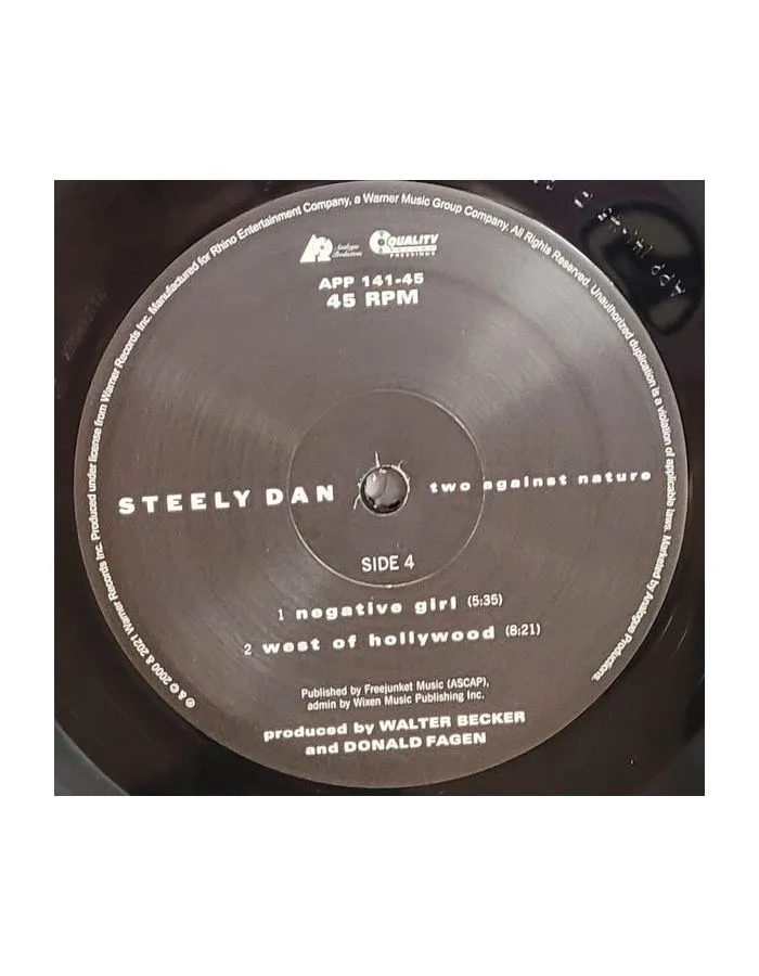 0753088014178, Виниловая пластинкаSteely Dan, Two Against Nature (Analogue) - фото 9