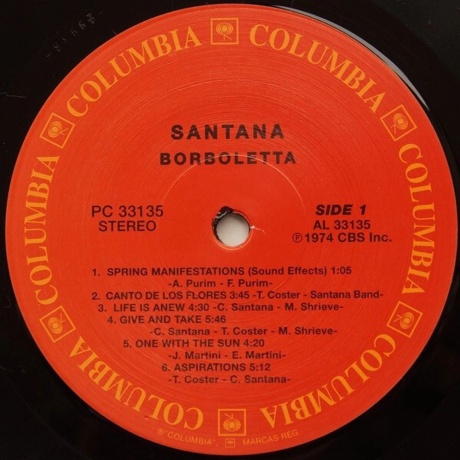 Santana - Borboletta (Analogue) (4260019714688) виниловая пластинка - фото 5