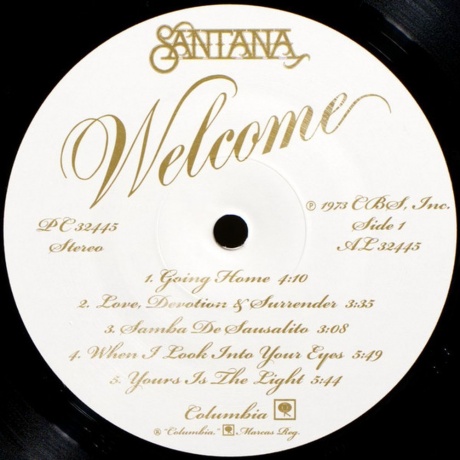 Santana - Welcome (Analogue) (4260019714220) виниловая пластинка - фото 3