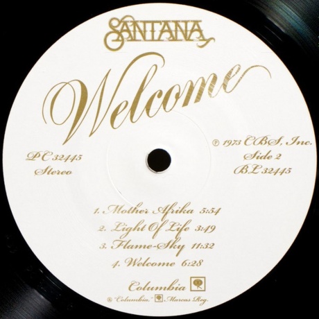 Santana - Welcome (Analogue) (4260019714220) виниловая пластинка - фото 4