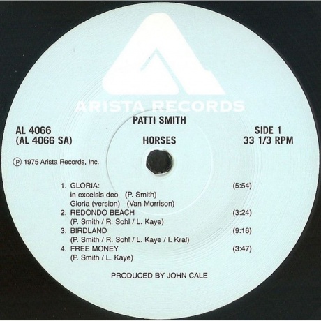 Patti Smith - Horses (Analogue) (4260019712721) виниловая пластинка - фото 2