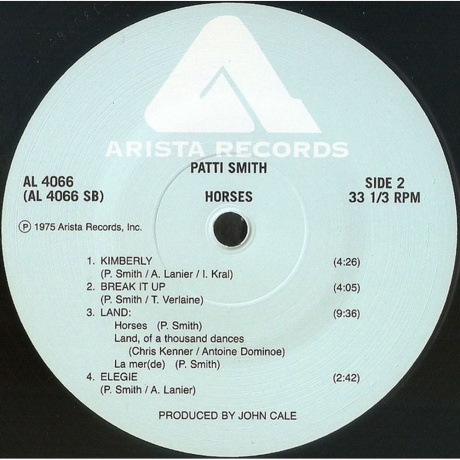 Patti Smith - Horses (Analogue) (4260019712721) виниловая пластинка - фото 3