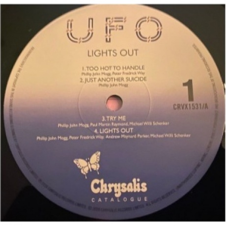 0810098501309, UFO, Lights Out виниловая пластинка - фото 12