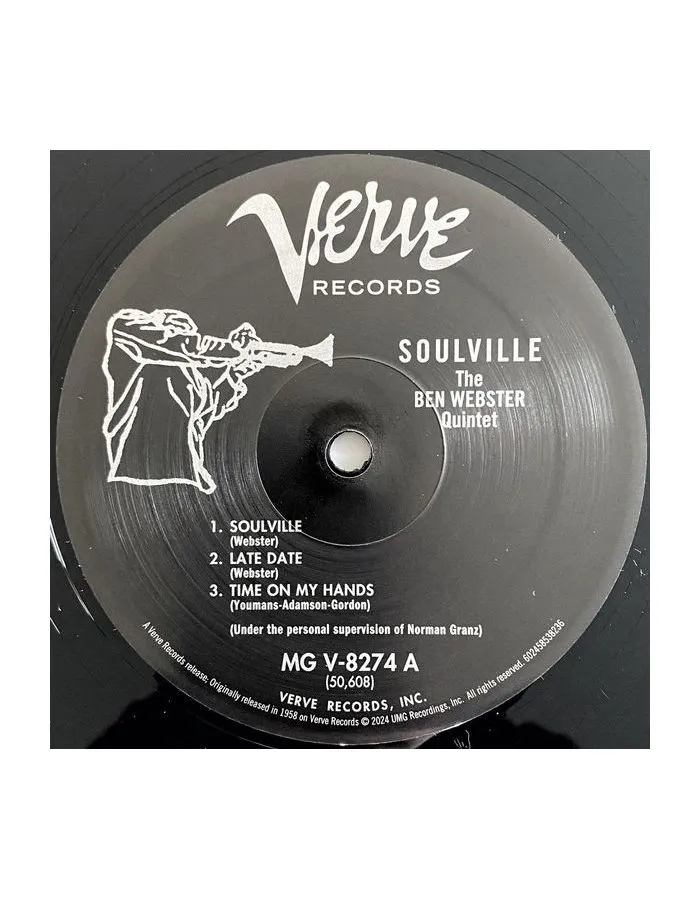 0602458538236, Виниловая пластинкаWebster, Ben, Soulville (Acoustic Sounds) - фото 5
