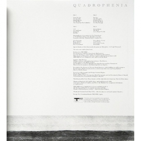 The Who - Quadrophenia (Half Speed) (0602435852263) виниловая пластинка - фото 5