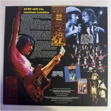 AC/DC - Who Made Who (coloured) (0196588346217) виниловая пластинка - фото 6
