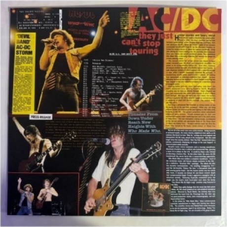 AC/DC - Who Made Who (coloured) (0196588346217) виниловая пластинка - фото 7