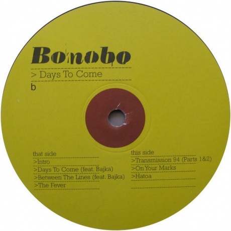 Bonobo - Days To Come (2Lp) (5021392453187) виниловая пластинка - фото 4