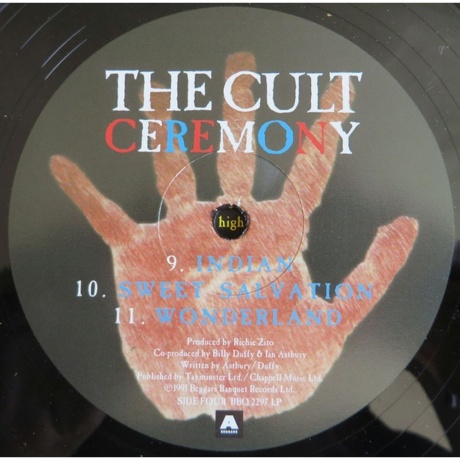 The Cult - Ceremony (0607618229719) виниловая пластинка - фото 6