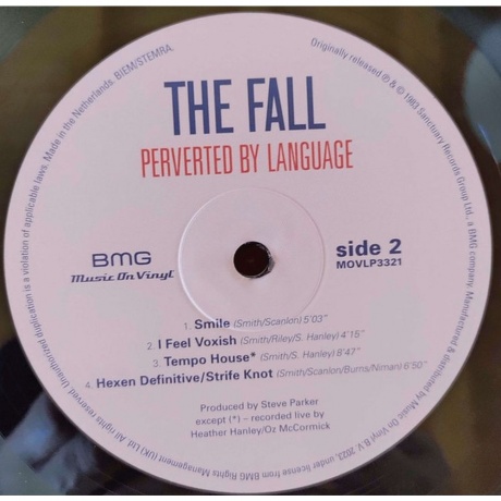 The Fall - Perverted By Language (8719262033597) виниловая пластинка - фото 5