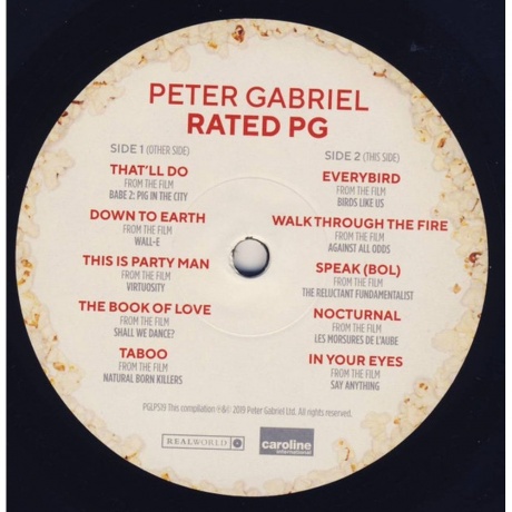 Peter Gabriel - Rated PG (0884108008195) виниловая пластинка - фото 4