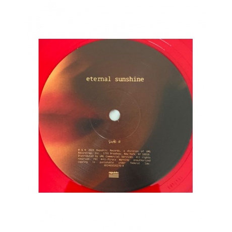 Виниловая пластинка Grande, Ariana, Eternal Sunshine (coloured) (0602465026276) - фото 4