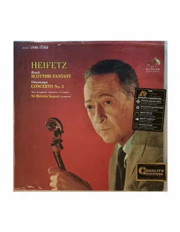 Heifetz, Jascha, Bruch: Scottish Fantasy/ Vieuxtemps: Concerto N...