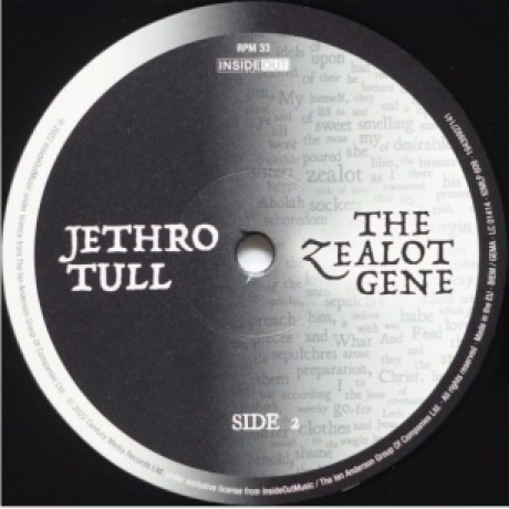 0194399271414, Jethro Tull, The Zealot Gene виниловая пластинка - фото 6