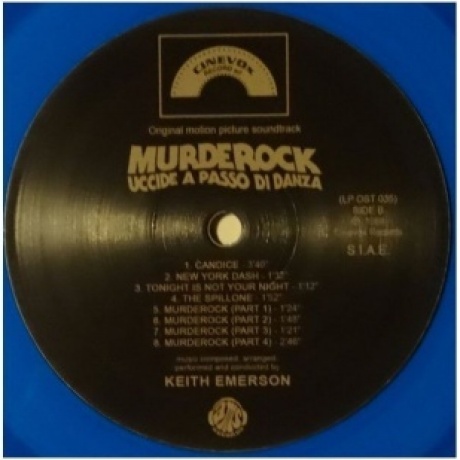 OST - Murderock (Keith Emerson) (coloured) (8004644009179) виниловая пластинка - фото 6