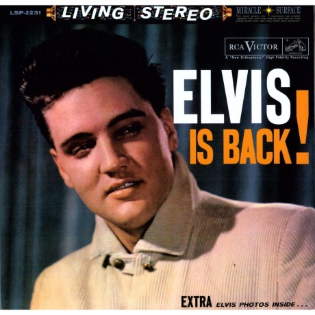 Elvis Presley - Elvis Is Back (Analogue) (0753088223174) виниловая пластинка - фото 1