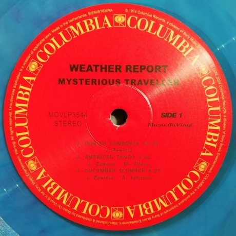 Weather Report, Mysterious Traveller (coloured) (8719262031449) виниловая пластинка - фото 3