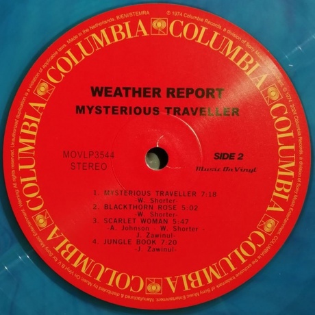 Weather Report, Mysterious Traveller (coloured) (8719262031449) виниловая пластинка - фото 4
