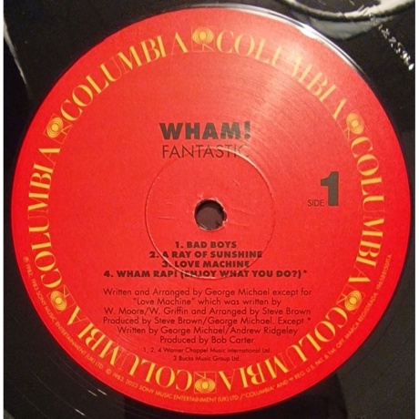 Wham! - Fantastic (0196588150111) виниловая пластинка - фото 2