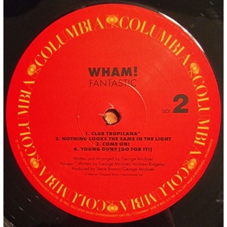 Wham! - Fantastic (0196588150111) виниловая пластинка - фото 3