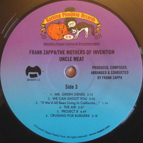 Frank Zappa - Uncle Meat (0824302383919) виниловая пластинка - фото 5