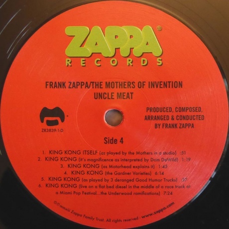 Frank Zappa - Uncle Meat (0824302383919) виниловая пластинка - фото 6
