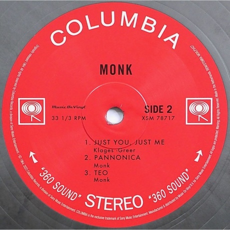 Thelonious Monk - Monk (coloured) (8719262029040) виниловая пластинка - фото 3