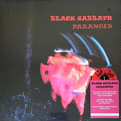 4099964007558, Black Sabbath, Paranoid (coloured) виниловая плас...