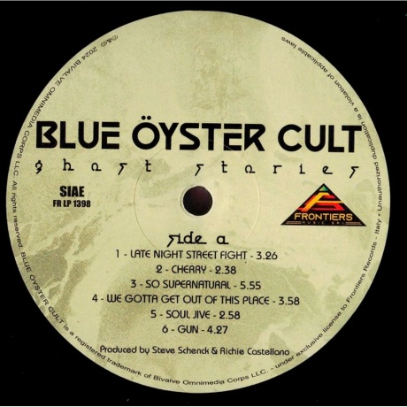 Blue Oyster Cult - Ghost Stories (8024391139851) виниловая пластинка - фото 3