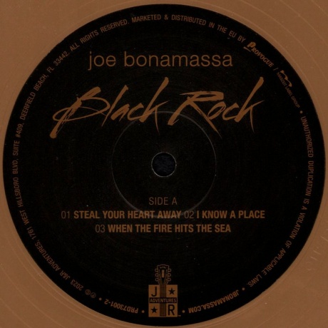 Joe Bonamassa - Black Rock (Solid Gold) (8712725746409) виниловая пластинка - фото 5